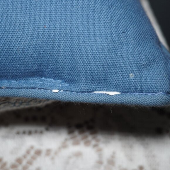 Vintage Unbranded Tapestry Floral Multicolor Rectangle Small Pillow - Picture 5 of 5